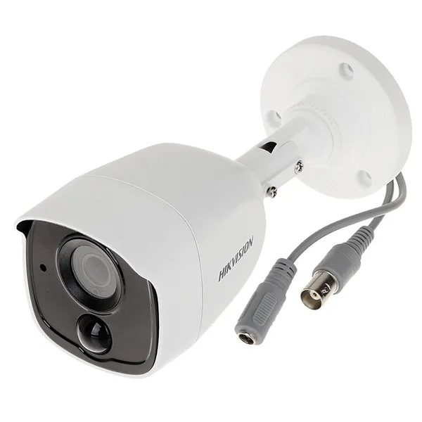 Camera HDTVI thân trụ 2MP – tích hợp cảm biến PIR + đèn