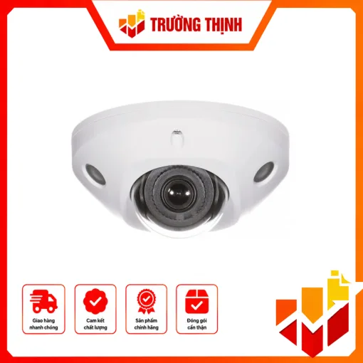 Camera IP bán cầu 4MP, chuẩn nén H265+