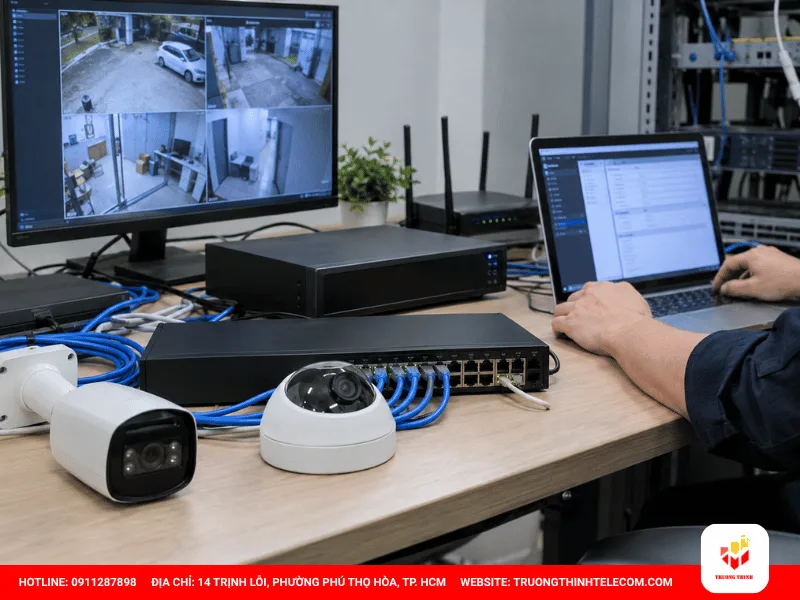 Camera IP không được NVR phát hiện: Đối chiếu IP, dải mạng và phương thức kết nối