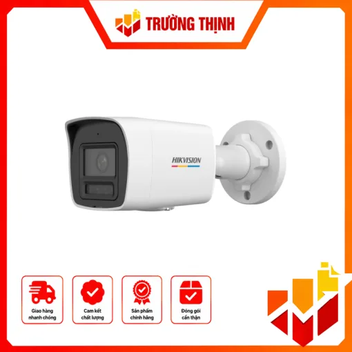 Camera thân trụ IP ColorVu 4MP – Có màu 24/24
