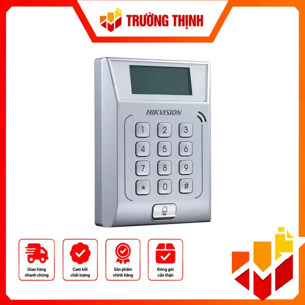 Bộ kiểm soát vào ra dùng thẻ Mifare, Có bàn phím DS-K1T802M