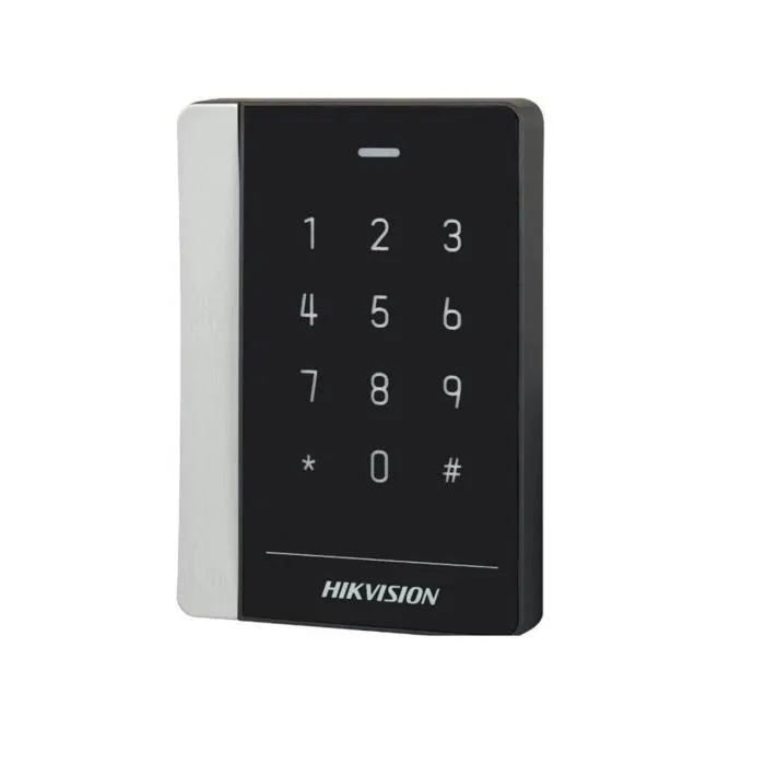 Đầu đọc thẻ hỗ trợ RS-485 và Wiegand (W26/W34) DS-K1102AMK