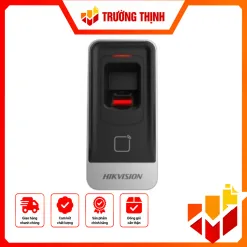 Đầu đọc thẻ Mifare + Vân tay (Kết nối hệ thống Access) DS-K1201AMF