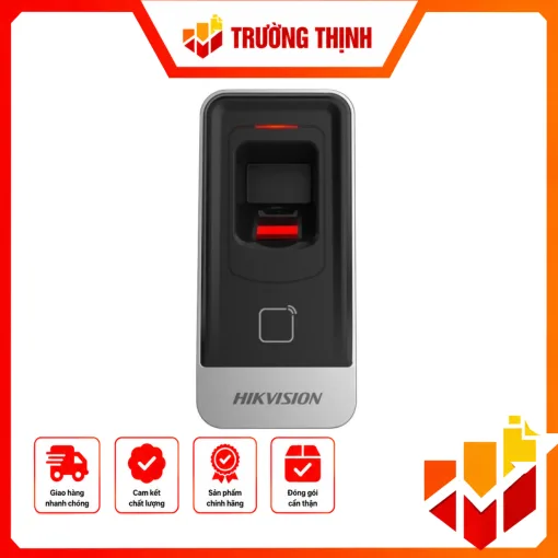 Đầu đọc thẻ Mifare + Vân tay (Kết nối hệ thống Access) DS-K1201AMF