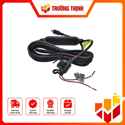 Dây nguồn có thiết bị ngắt nguồn khi ắc quy ô tô yếu (G2 ghi hình cả khi đỗ xe) Line