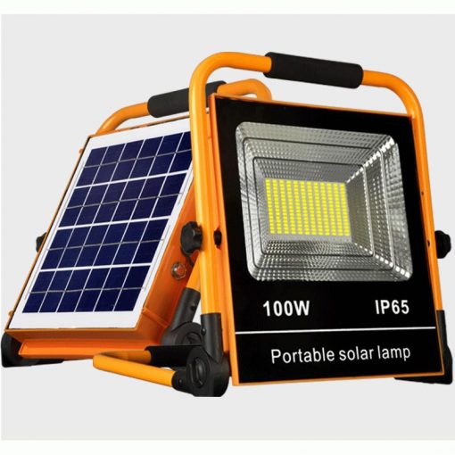 Đèn cầm tay năng lượng mặt trời 100W