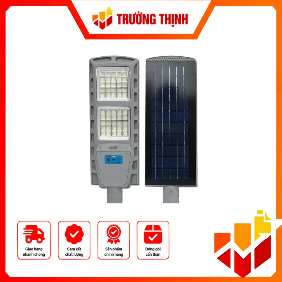 Đèn đường liền thể năng lượng mặt trời 200W