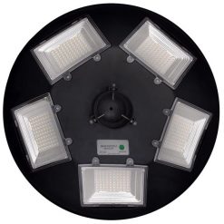 Đèn đường UFO năng lượng mặt trời 500W Ánh Sáng Vàng 5 pin
