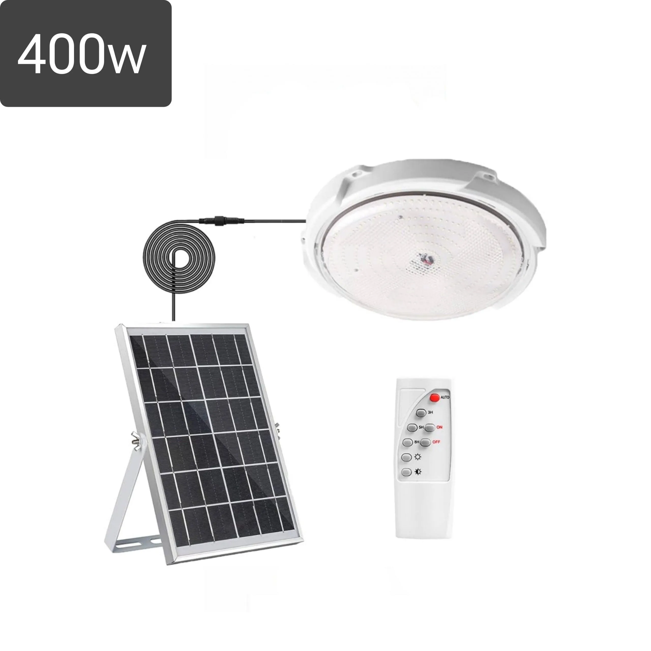 Đèn ốp trần năng lượng mặt trời 54400A 400W