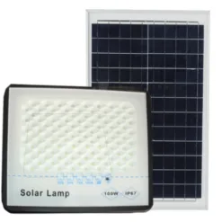 Đèn pha năng lượng mặt trời Chống Chói 100W LED 5050