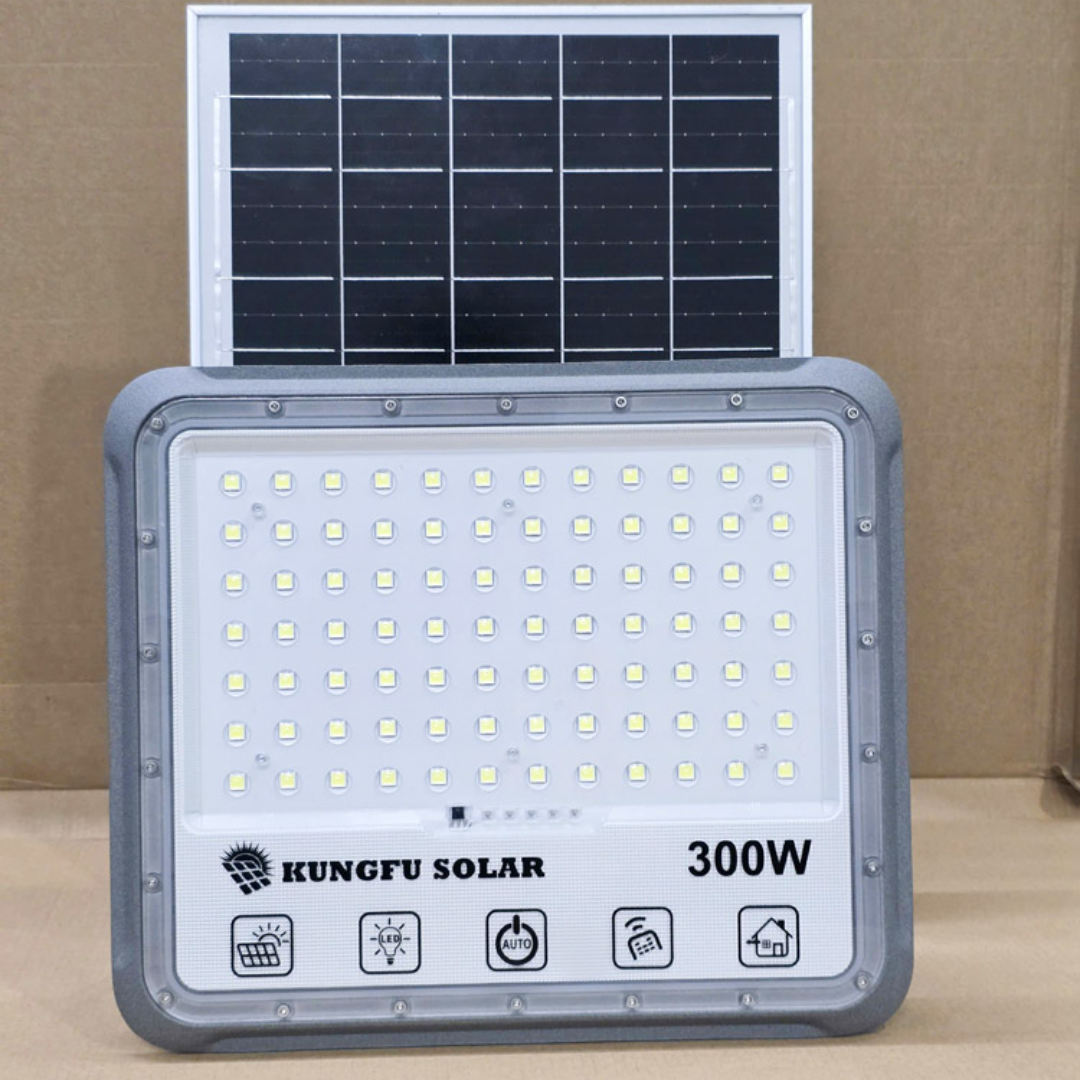 Đèn pha năng lượng mặt trời Chống Chói 300W LED 5050