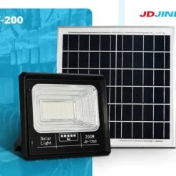 Đèn pha năng lượng mặt trời JD T200 New Mono