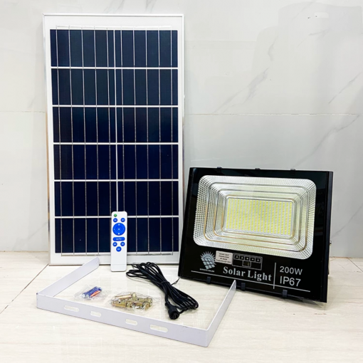Đèn pha năng lượng mặt trời KF-83200(200W) New