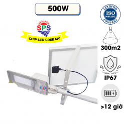 Đèn pha năng lượng mặt trời SPS 500W