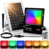 đèn rọi năng lượng mặt trời 100W LED 5050 RGB - ảnh sản phẩm 2