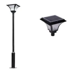 Đèn trụ công viên năng lượng mặt trời 001 20W