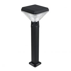 Đèn trụ sân vườn năng lượng mặt trời H580B 5W màu đen