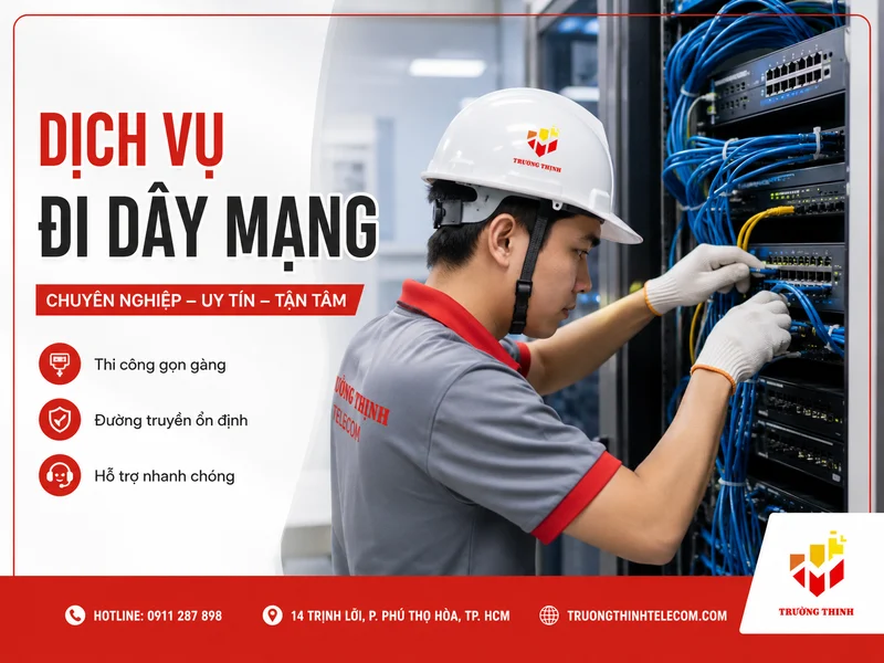 Dịch vụ đi dây mạng