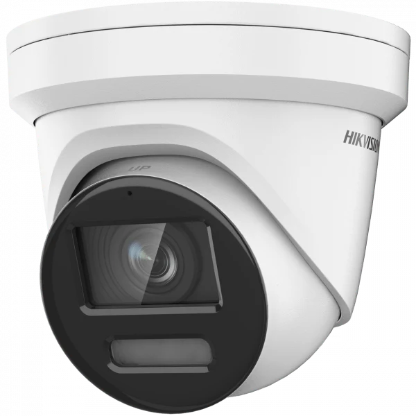 Camera IP Bán cầu vát 8MP – CÓ MÀU 24/24 tích hợp MIC, cảnh báo bằng âm thanh và đèn