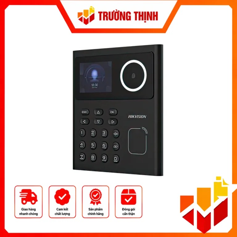 Máy chấm công nhận diên khuôn mặt + Thẻ DS-K1T320MX