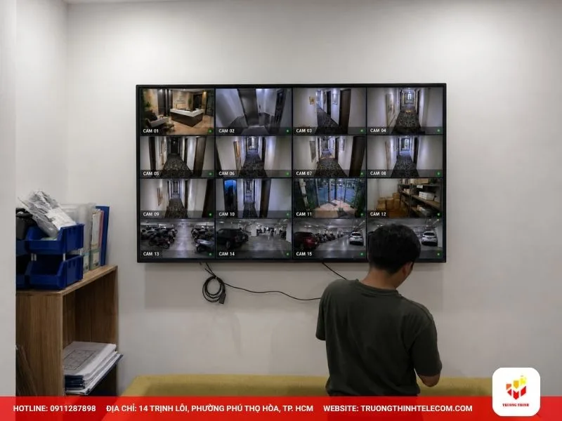 Dự án 2: Thi công camera IP PoE cho Khách sạn Boutique – Quận 1