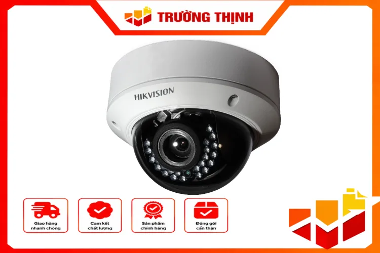 Camera IP Dome ( bán cầu) hồng ngoại 2 MP chuẩn nén H.264