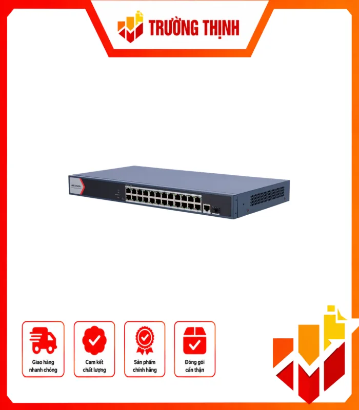 Switch mạng thông minh 24 cổng PoE Gigabit