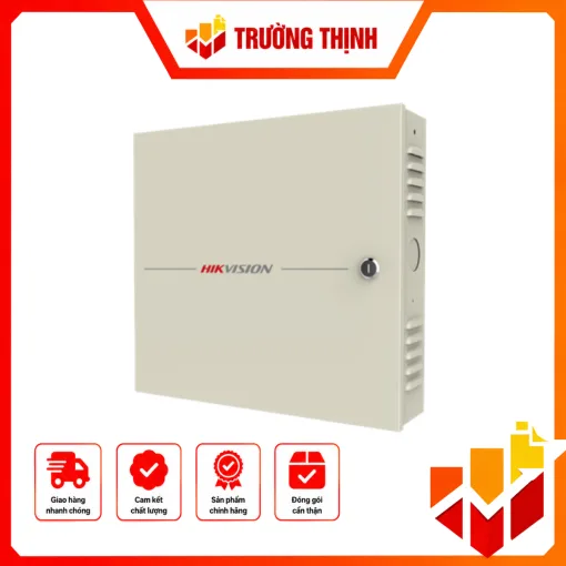 Bộ kiểm soát vào ra 1 cửa, Lưu trữ 100,000 thẻ và 300,000 sự kiện kiểm soát vào ra. DS-K2601T