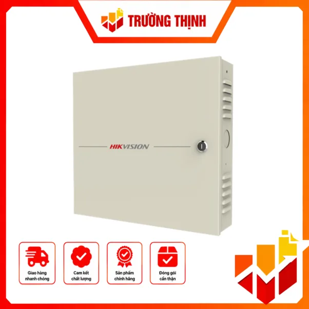 Bộ kiểm soát vào ra 1 cửa, Lưu trữ 100,000 thẻ và 300,000 sự kiện kiểm soát vào ra. DS-K2601T