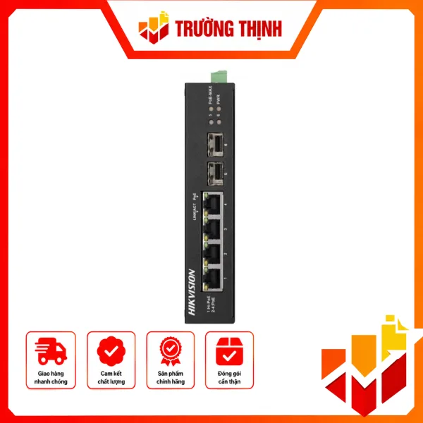 4 Port Gigabit Unmanaged Harsh POE Switch