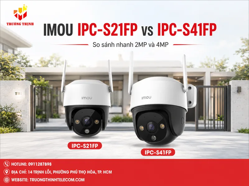 IMOU IPC-S21FP vs IPC-S41FP