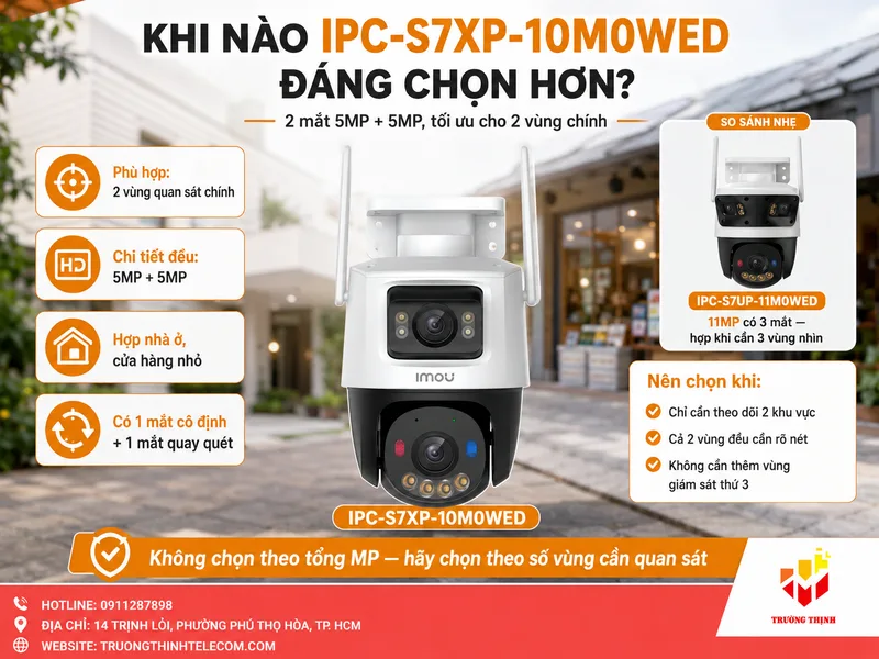 Khi nào IPC-S7XP-10M0WED đáng chọn hơn?
