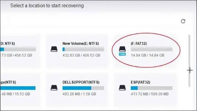 Khởi động phần mềm Minitool Power Data Recovery