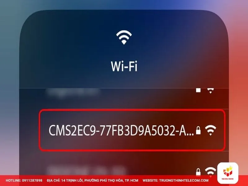 Kiểm tra danh sách thiết bị WiFi khi có quyền truy cập
