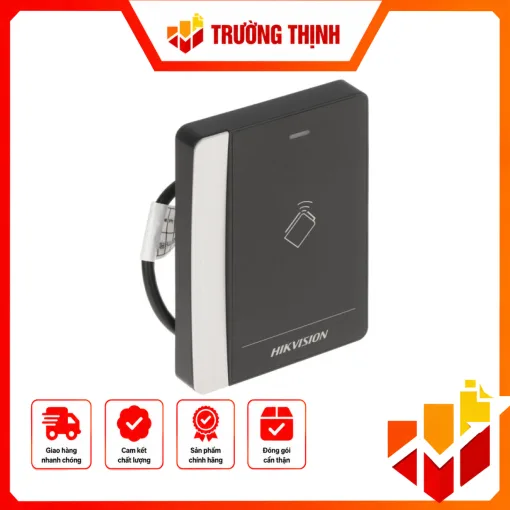Đầu đọc thẻ hỗ trợ RS-485 và Wiegand (W26/W34) DS-K1102AMK