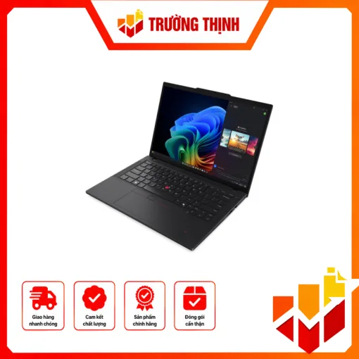 Laptop LENOVO THINKPAD T14 GEN 6 – 14″ WUXGA, CORE ULTRA 5 228V, 32GB_LPDDR5X, 512GB_SSD, NO OS, ĐEN – BH 3 NĂM – 21QG004HVA