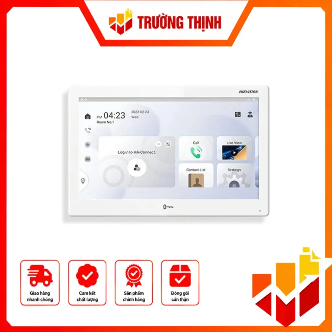 Màn hình căn hộ thông minh cao cấp chạy Androi DS-KH9510-WTE1