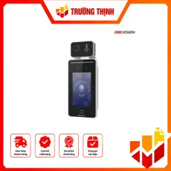 Máy chấm công đo thân nhiệt, nhận diên khuôn mặt + thẻ Mifare DS-K1T341BMWI-T