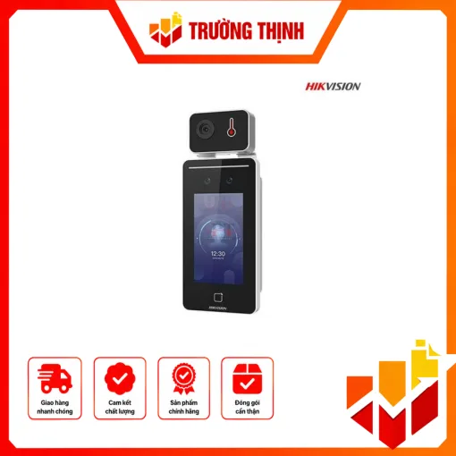 Máy chấm công đo thân nhiệt, nhận diên khuôn mặt + thẻ Mifare DS-K1T341BMWI-T