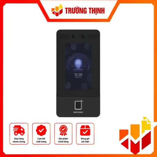 Máy chấm công nhận diên khuôn mặt + vân tay + thẻ Mifare (Đẹp) SH-K1T9342MFX