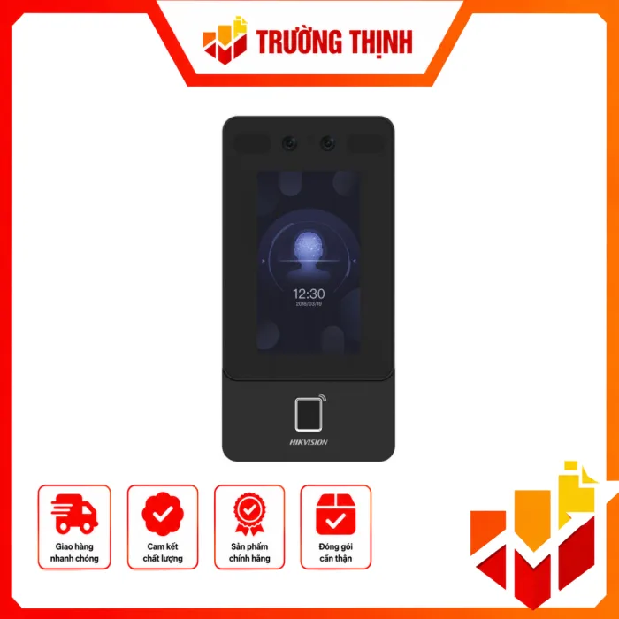 Máy chấm công nhận diên khuôn mặt + vân tay + thẻ Mifare (Đẹp) SH-K1T9342MFX