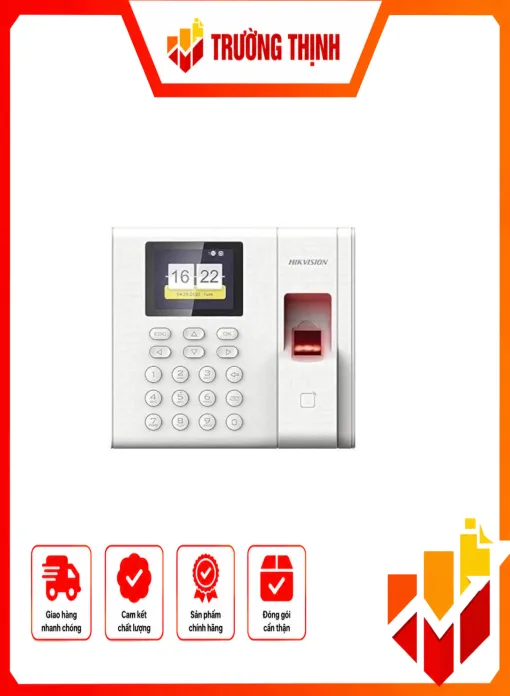 Máy Chấm Công Vân Tay + Card Mifare, Màn hình LCD 2.4 inch SH-K1A9853MF