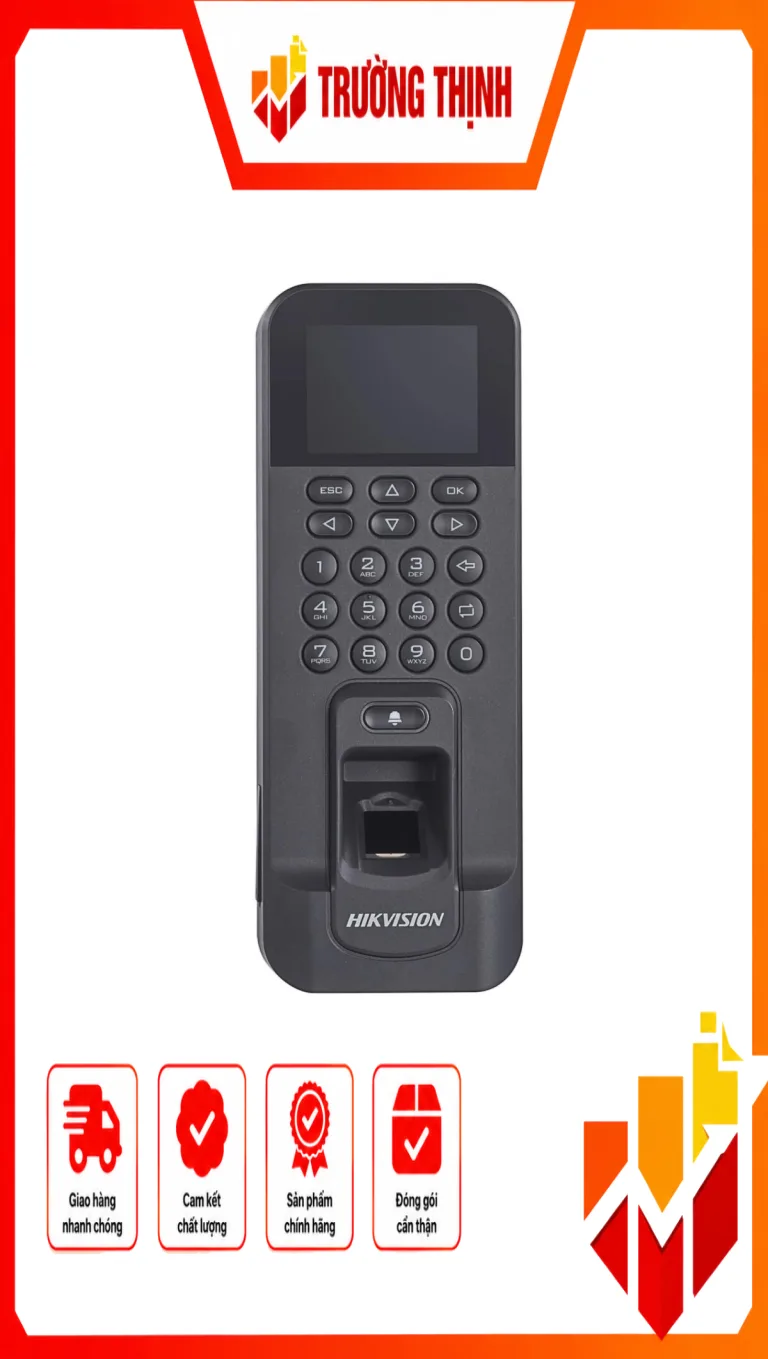 Máy Chấm Công Vân Tay + Thẻ Mifare, Màn hình LCD 2.4 inch SH-K1T9804AMF