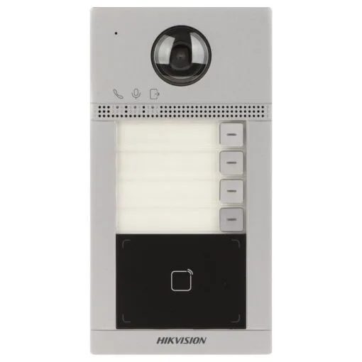 Nút bấm IP 4 cổng cho villa thiết kế sang trọng DS-KV8413-WME1