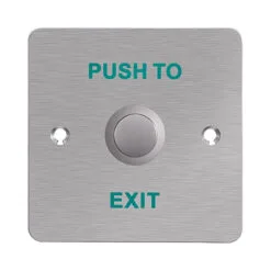 Nút Exit: Mạt hợp kim nhôm, nút bấm thép DS-K7P01