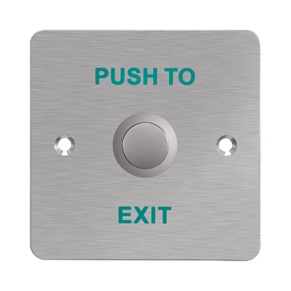 Nút Exit: Mạt hợp kim nhôm, nút bấm thép DS-K7P01