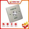 Nút EXIT : mặt bằng thép ko gỉ, nút thép, vỏ nút bằng thép, DS-K7P06