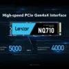 SSD Lexar NQ710 500G NVMe Gen4