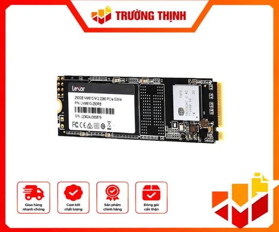 SSD Lexar NM610 250G NVMe Gen3x4