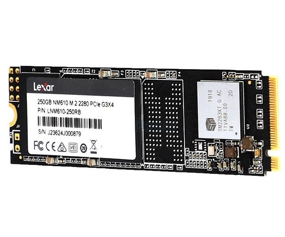 SSD Lexar NM610 250G NVMe Gen3x4